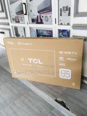 55 Inches Black Electric P635 HDR TCL Led Smart Glossy