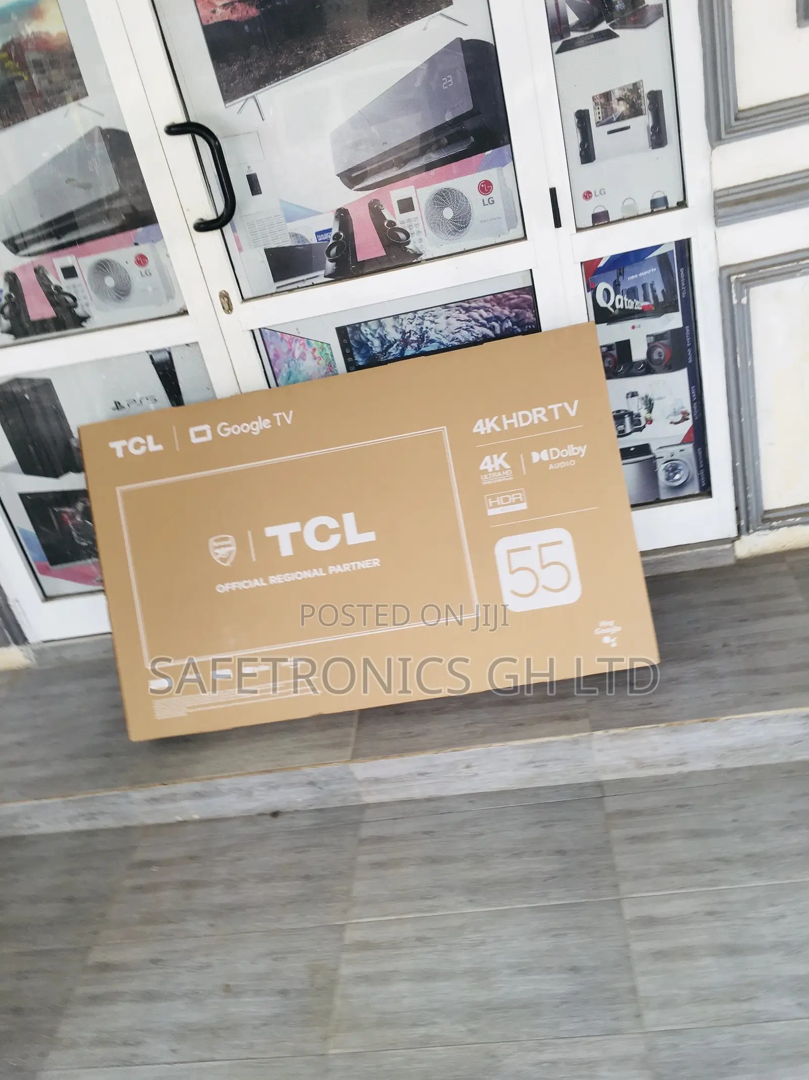 55 Inches Black Electric P635 HDR TCL Led Smart Glossy