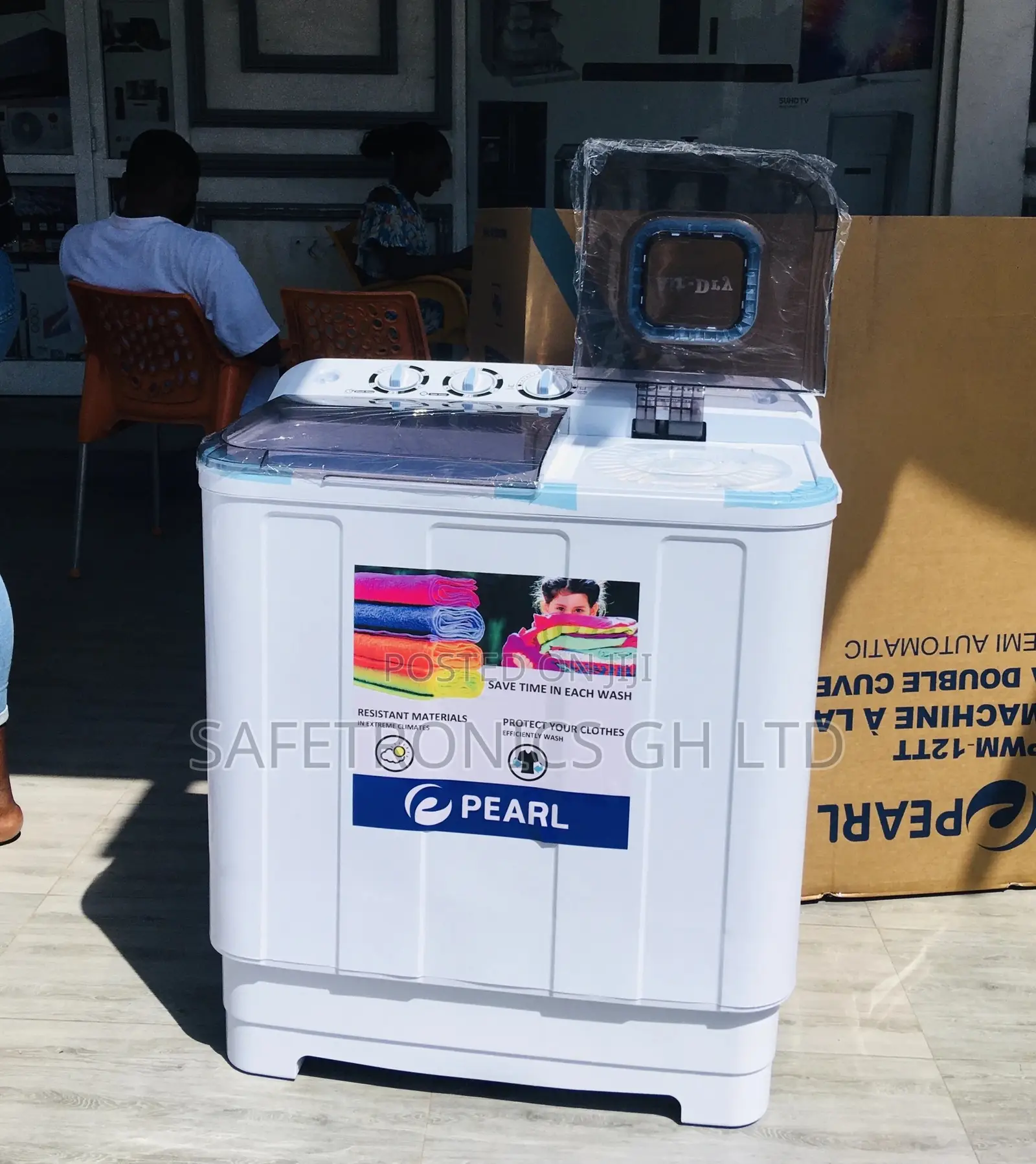 12kg Semiautomatic Topload Original Washingmachine Pearl