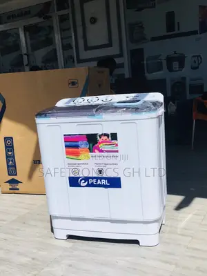 Durable 12kg Washingmachine Topload Semiautomatic Pearl
