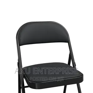 Foldable Chair, Staples Luxura Back Faux Leather