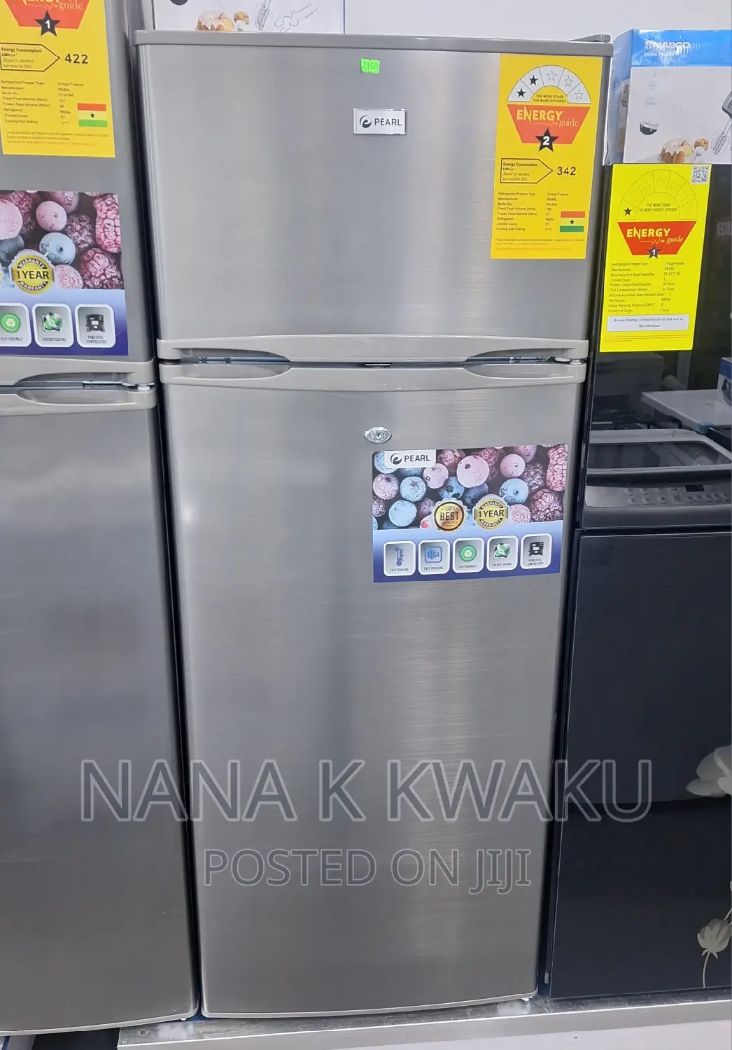 Pearl PF250 200litres Top Freezer/Fridge Available