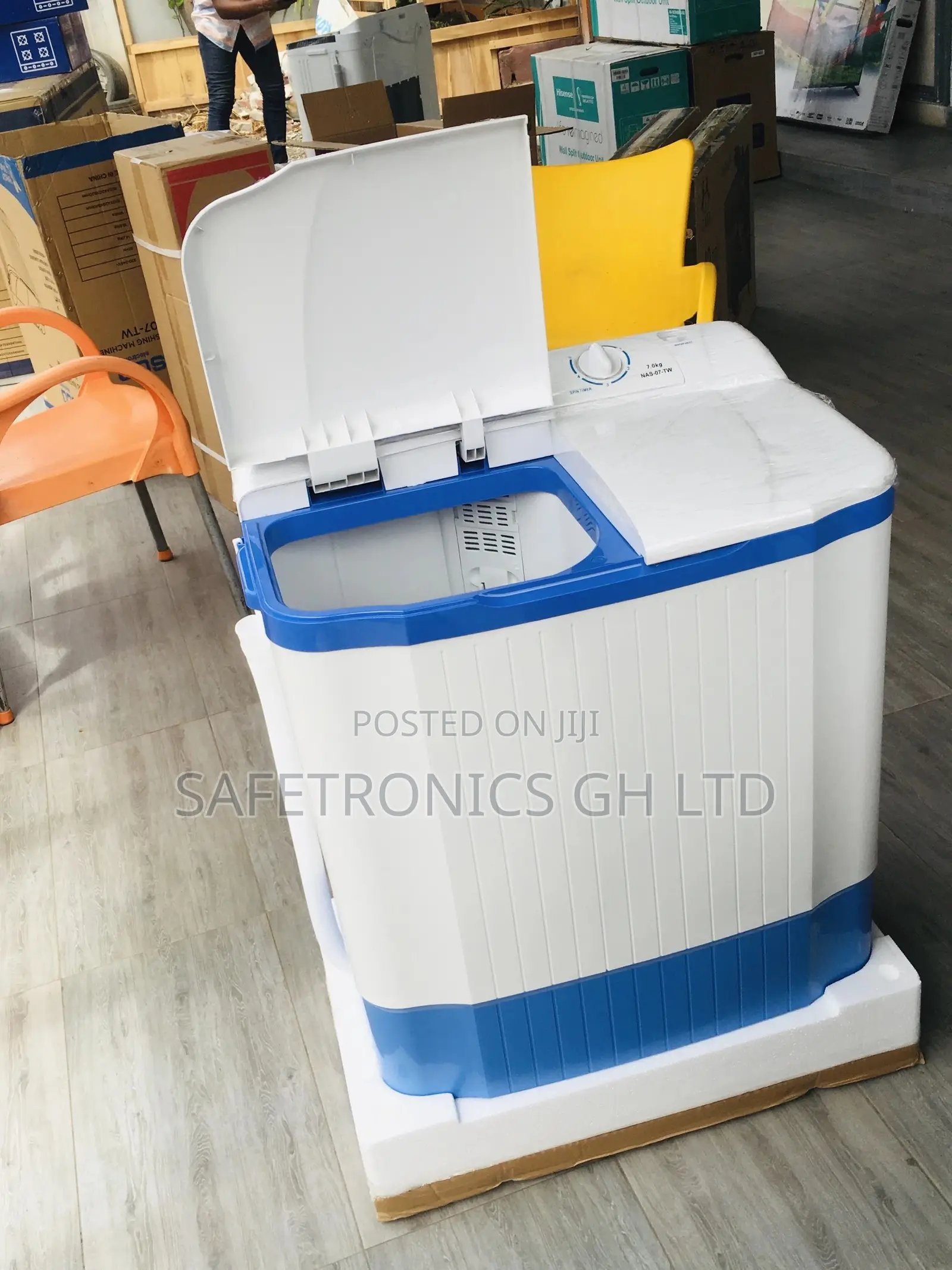 Washingmachine Reliable Nasco Semiautomati 7kg Topload