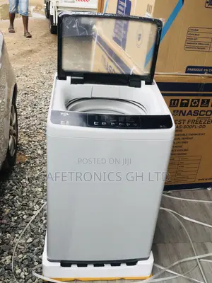 TCL 8kg Gray Washingmachine Topload Frontload