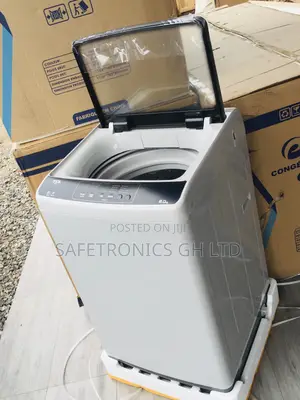 Electric Gray Frontload Semiautomatic 8kg Washingmachine TCL