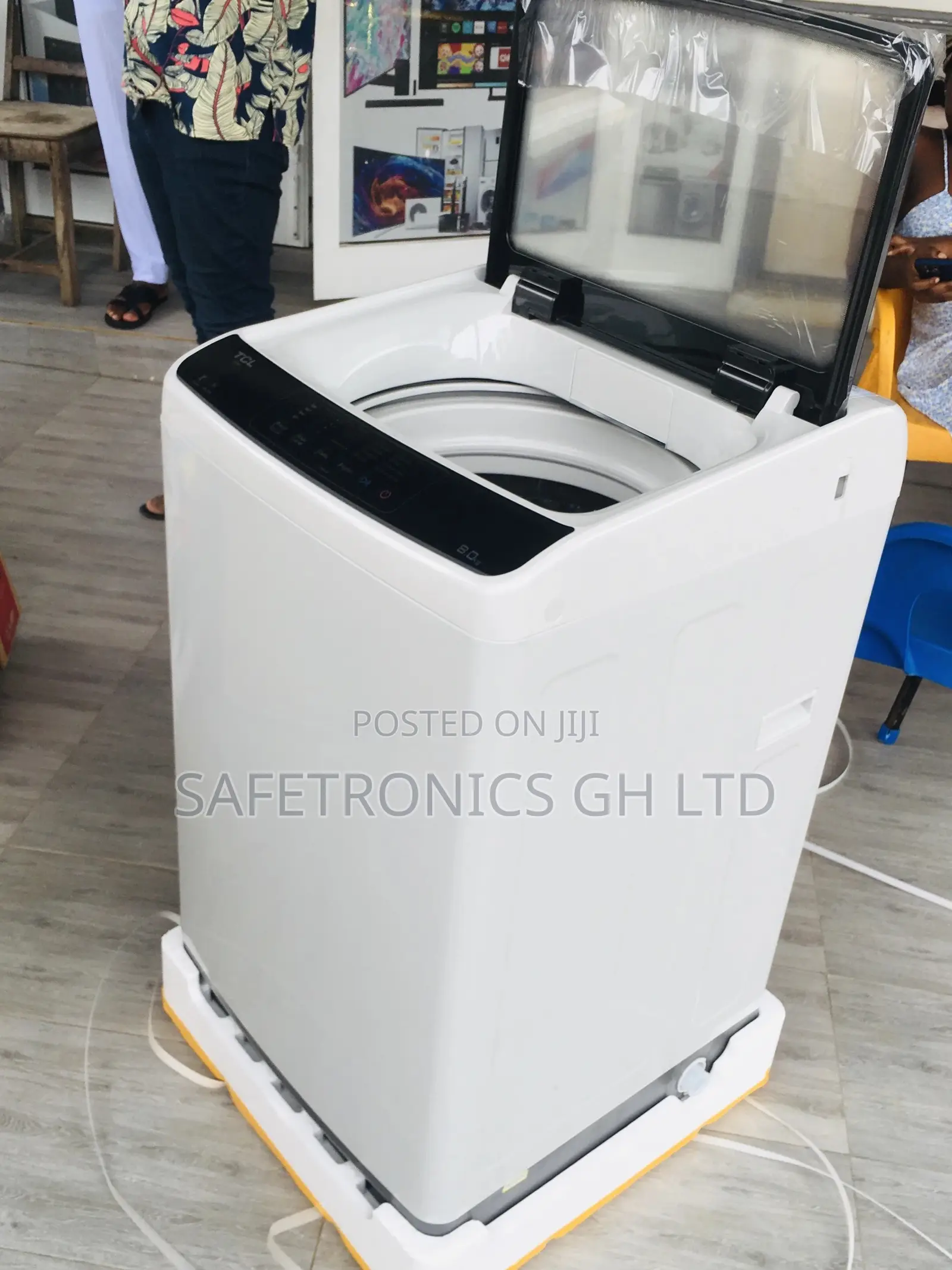 Topload Semiautomatic TCL 8kg Reliable Washingmachine