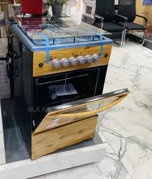 Shop Quality Volcano 50x50 Wooden 4 Gas Burner + Oven.