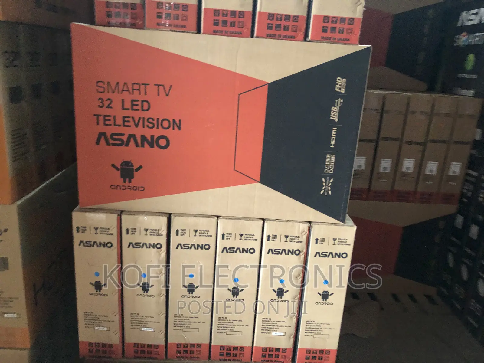 Cutting-Edge ASANO 32" Frameless Smart LED HD TV
