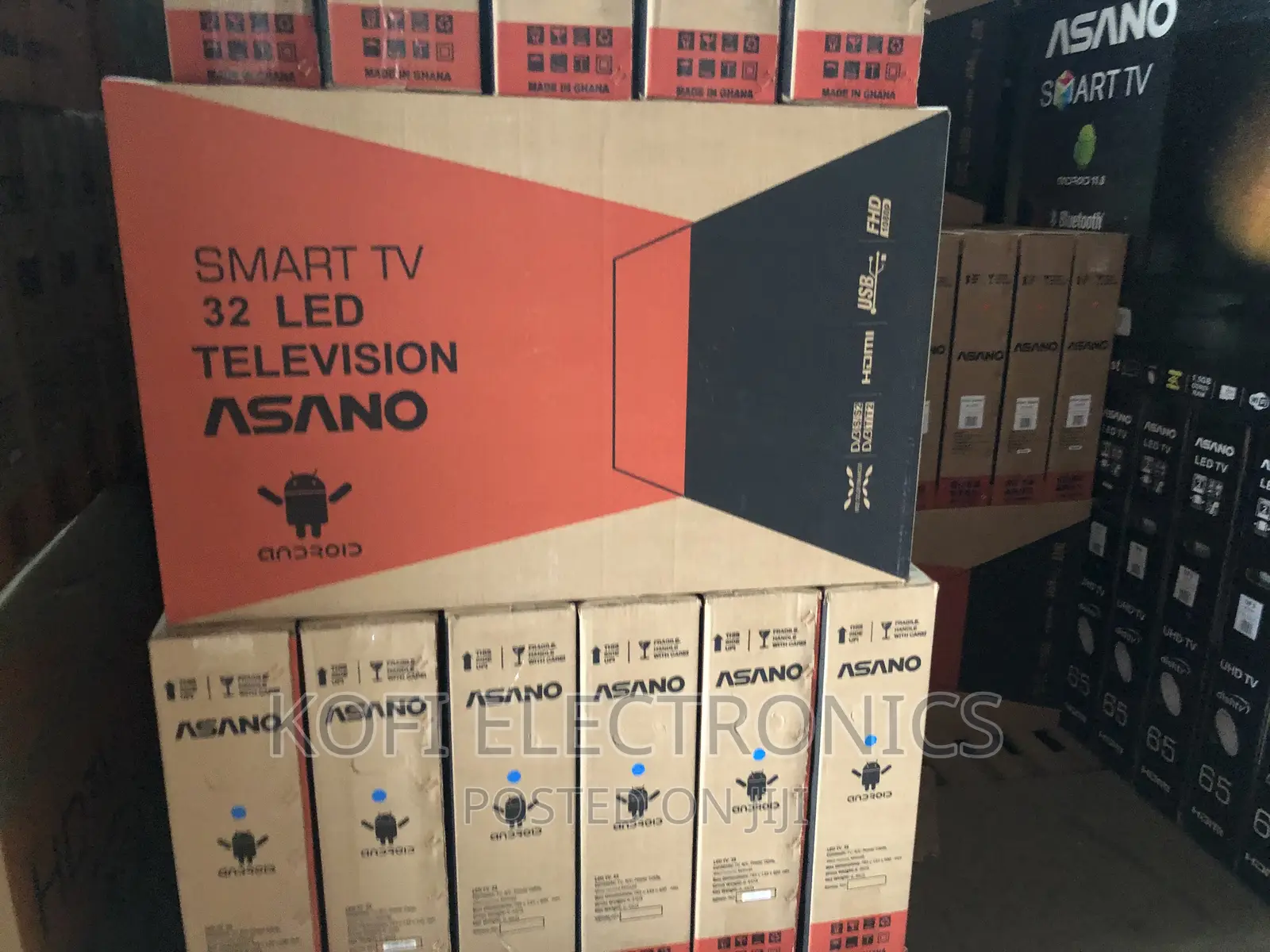 Cutting-Edge ASANO 32" Frameless Smart LED HD TV