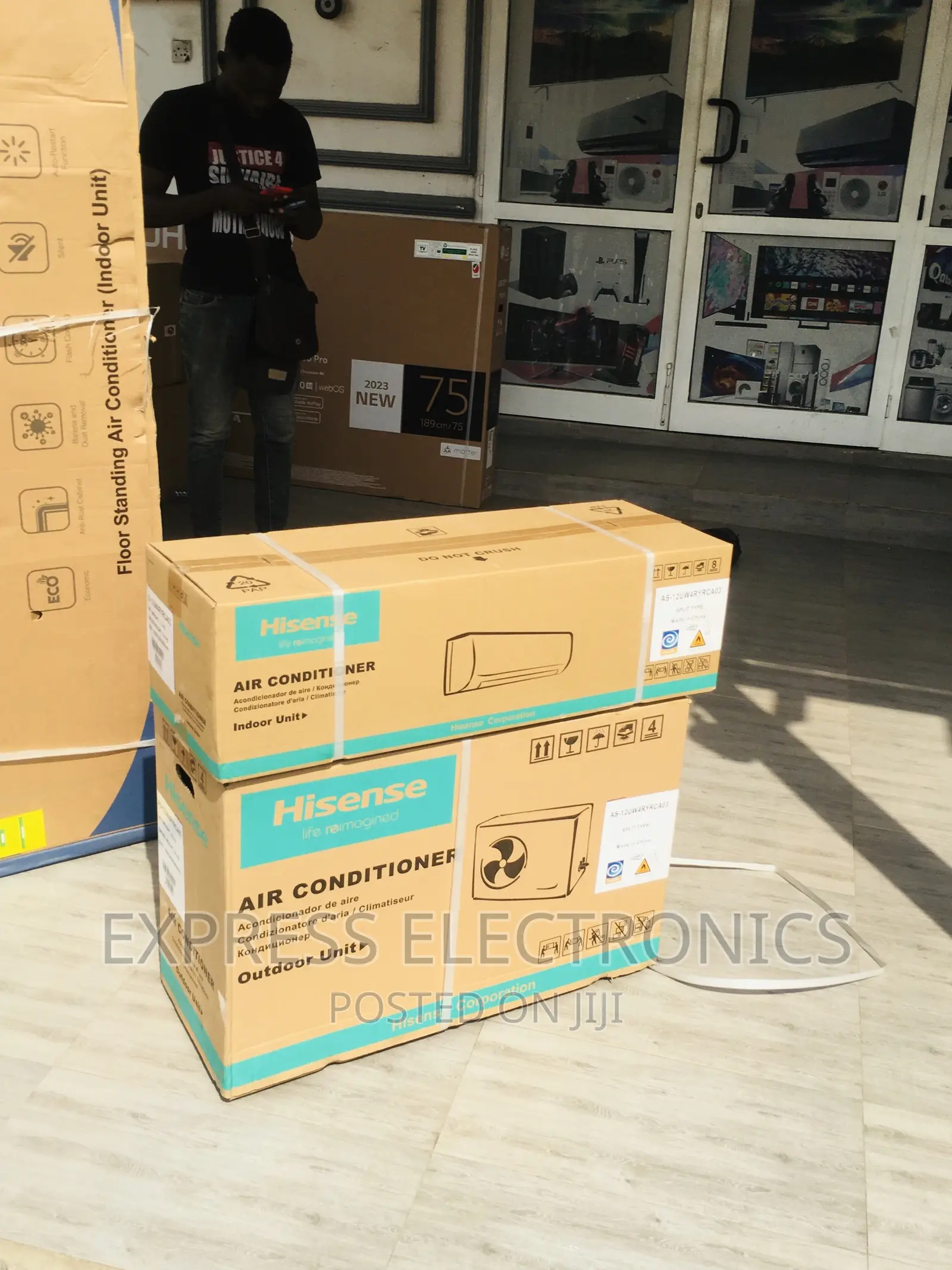 1.5hp Split R410 Gas Hisense Best at Our Store