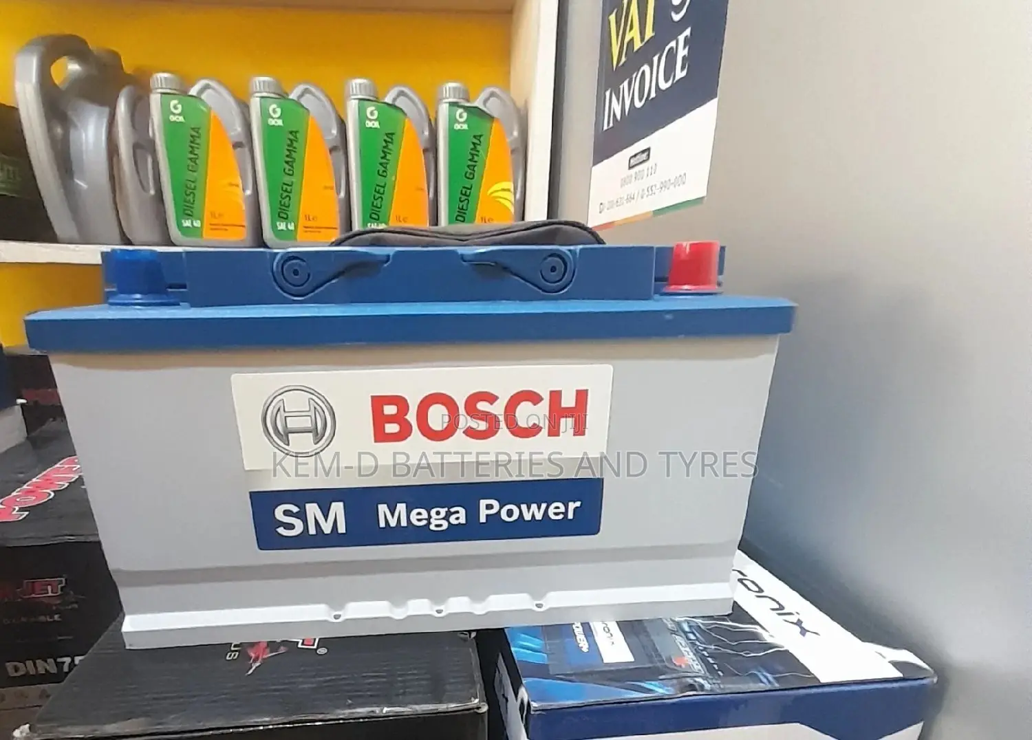 Original Bosch Batteries for Benz