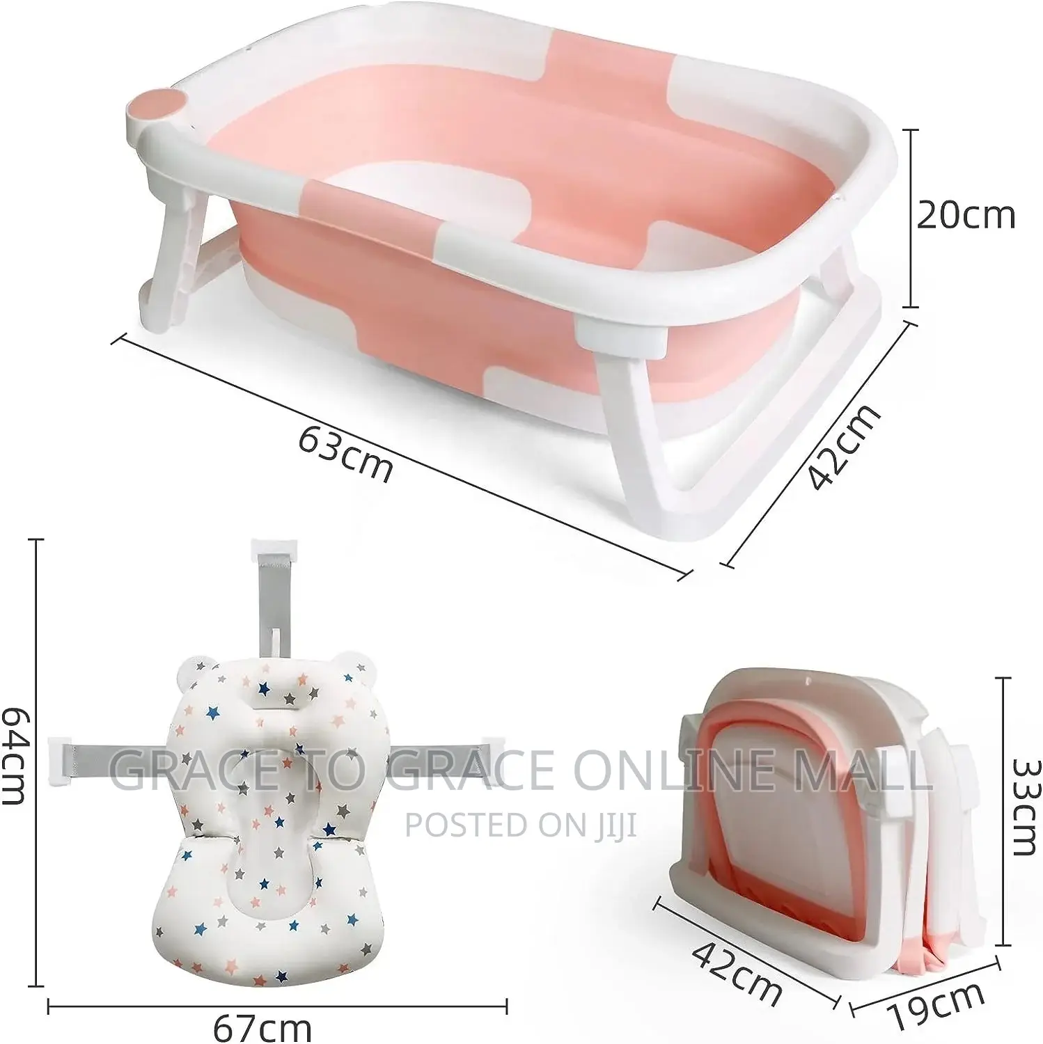 Baby Foldable Bathset
