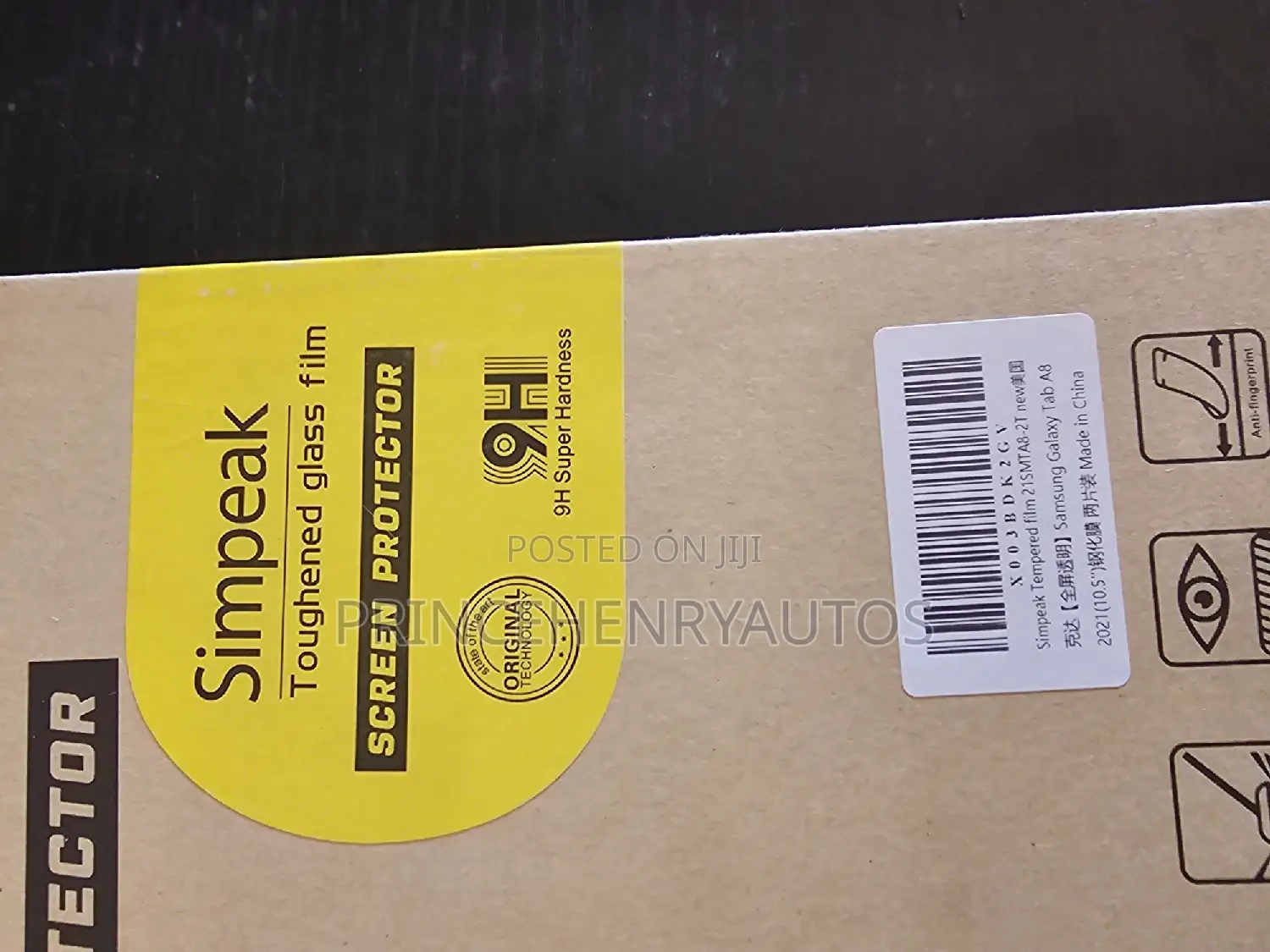 Simpeak Tempered Glass Screen Protector for Tab A8 10.5