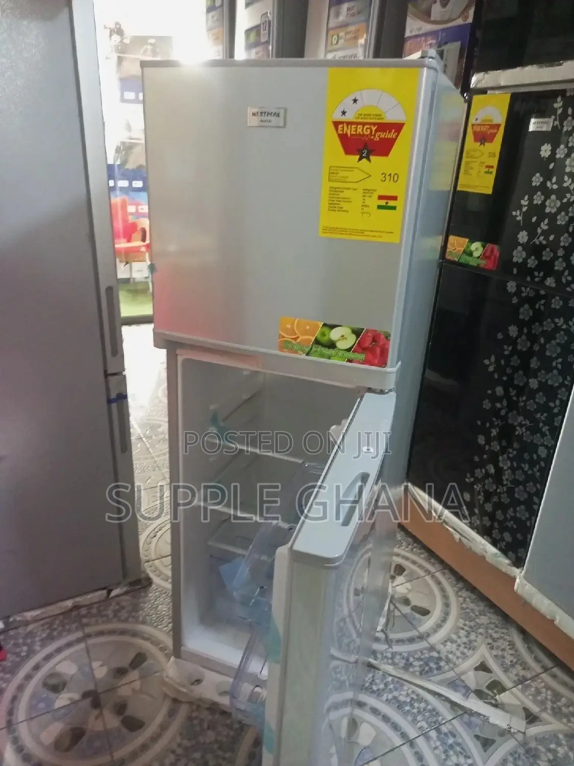 Westpool Refrigerator Double Door Fridge