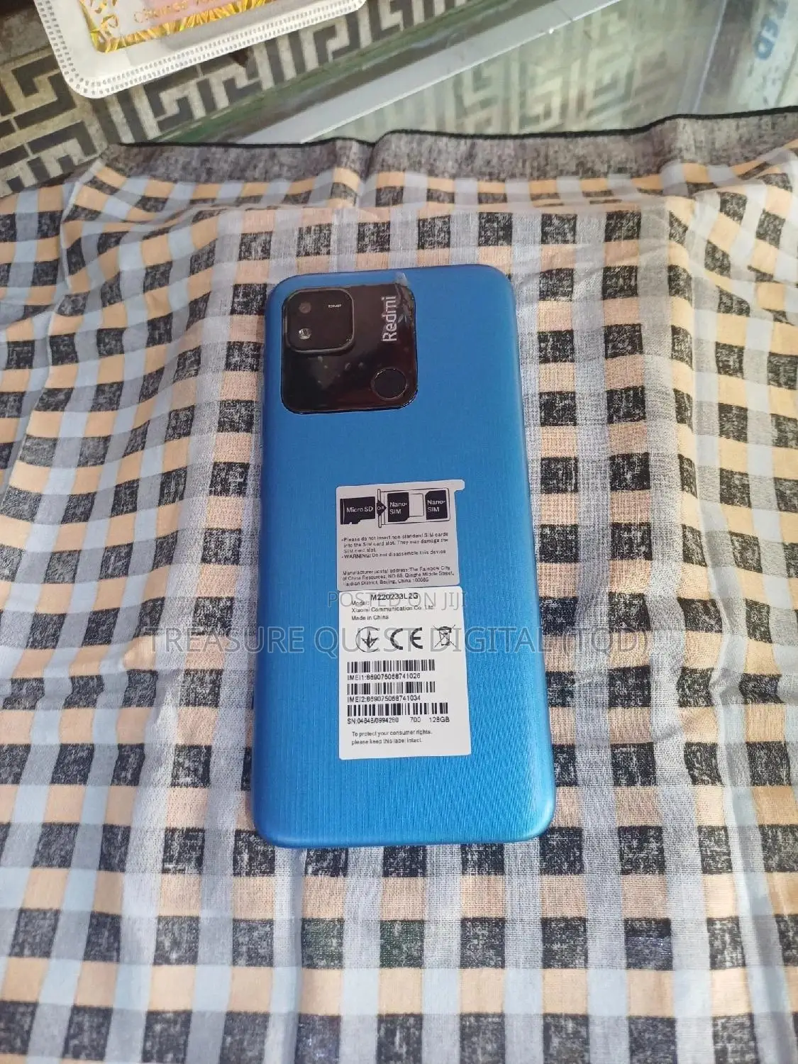 New Xiaomi Redmi 10A 128 GB Blue