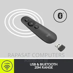 Logitech R500s Laser Presentation Remote With 2 Connectivity