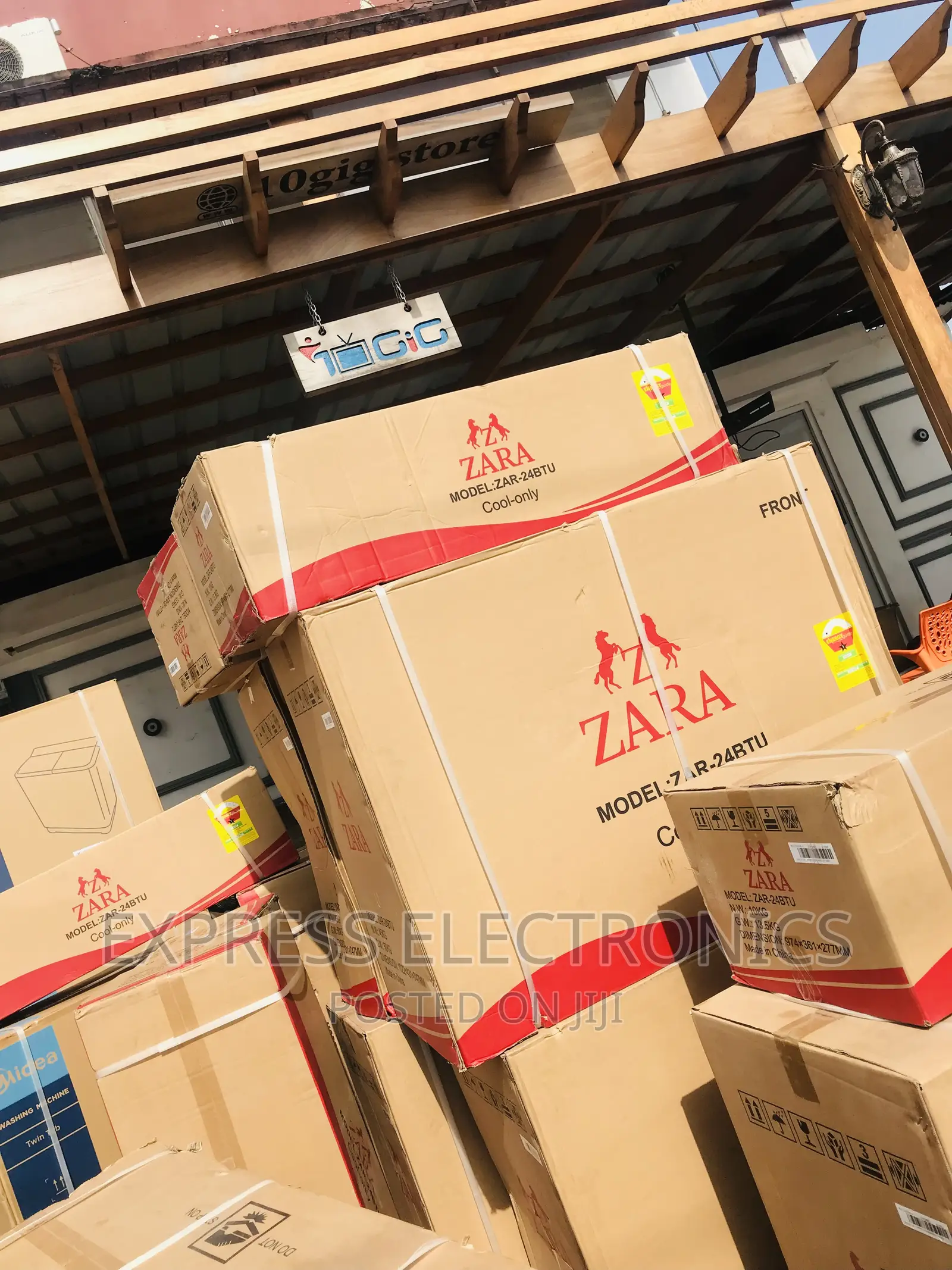 Call and Order Zara 1.5hp Split R410 Gas AC