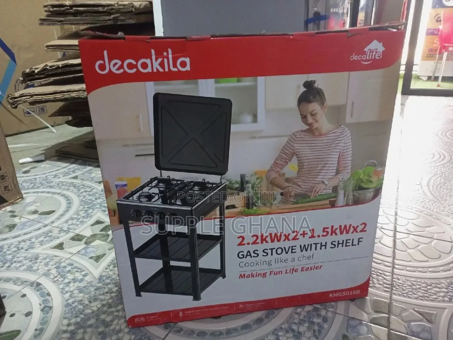 Brand New Gas Stove Decakila Gas Stove