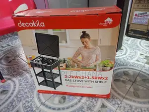 Decakila Gas Stove With Shelf