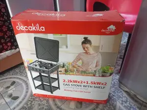 Quality and Affordable Gas Stove With Shelf Decakila