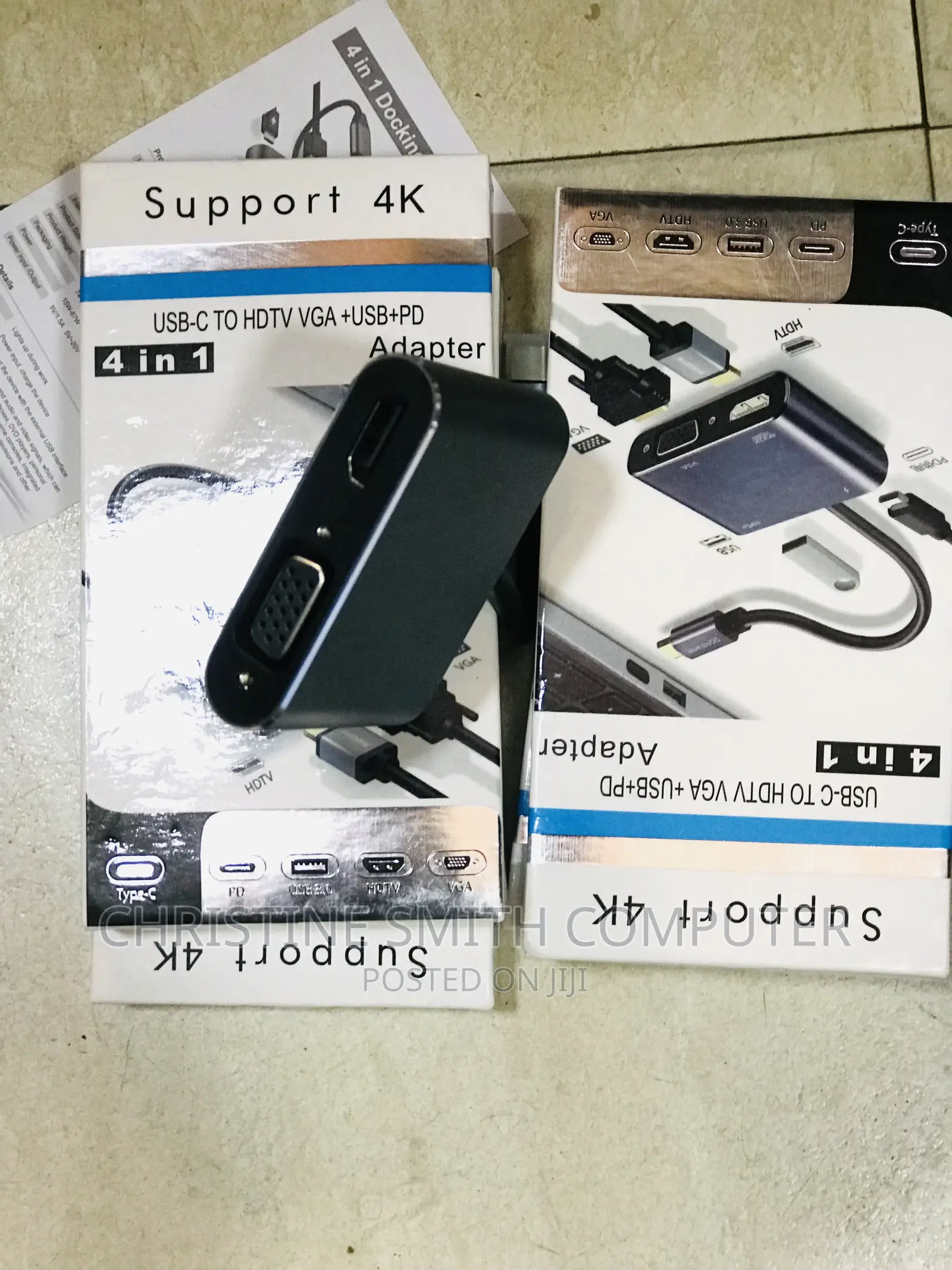 Type C 4in 1 Adapter