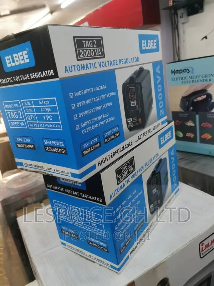 Elbee 2000VA Digital Stabilizer