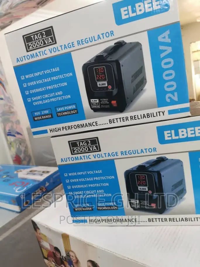 Elbee 2000VA Digital Voltage Stabilizer