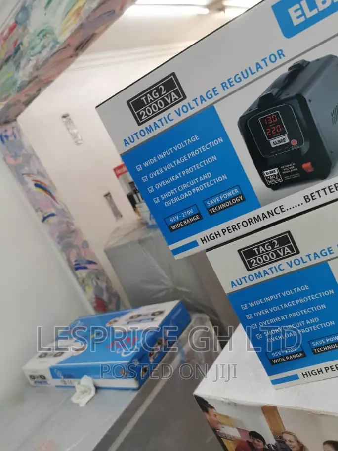Able to Power!! Elbee 2000VA Stabilizer