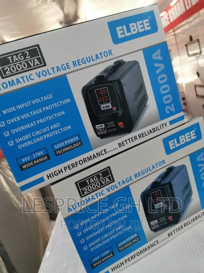 Premium Quality Elbee 2000VA Stabilizer