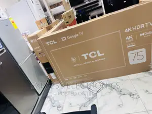 Google Tv UHD Smart TCL 75”P635 Tv 