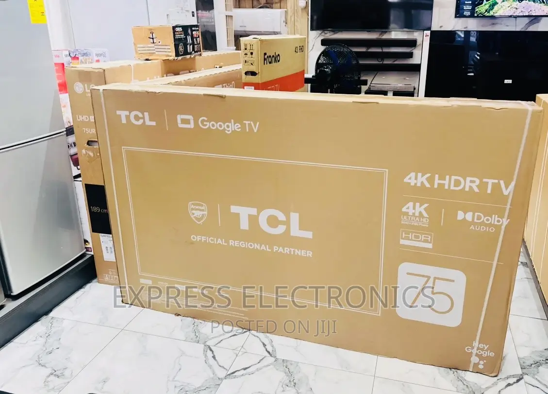 100% Best Quality TCL 75”P635 UHD Smart