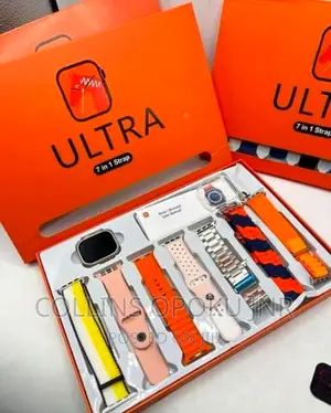 Ultra 7-in-1 Straps Smart Watch - Multicolors