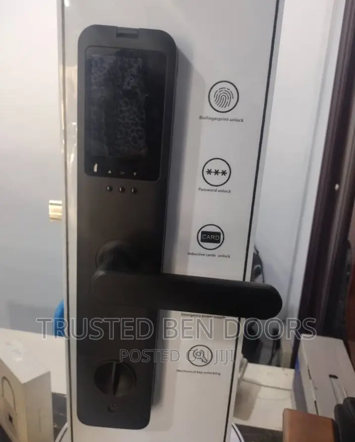 Paladin Biometric Smart Lock for Security+Wood Door [Camera]