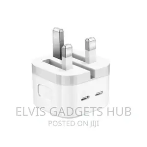 50W Dual USB-C Adapter