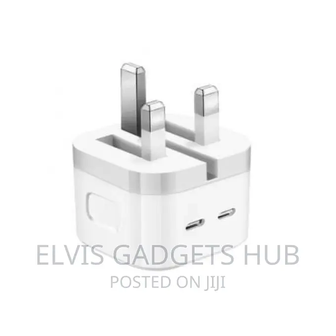 50W Dual USB-C Adapter