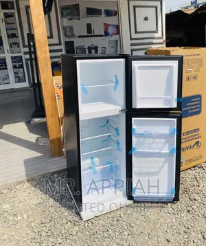 Well Design Pearl Pf 217t-2b Top Freezer Fridge,Mirror.