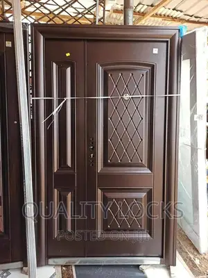 Security Door With Accessories