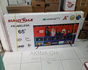 Sunny Walk 65 Inch Frameless Smart Android Tv