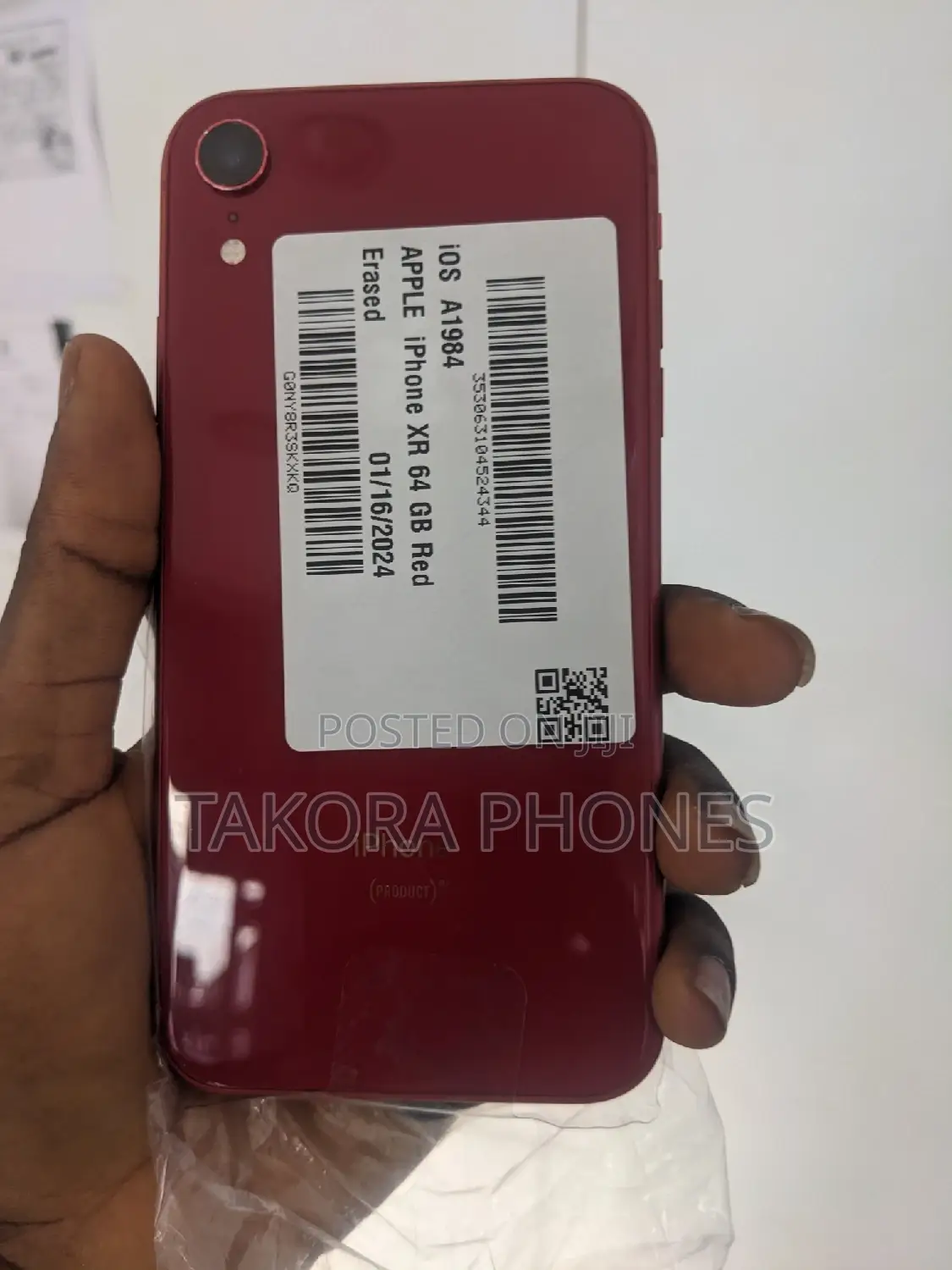 Apple iPhone XR 64 GB Red