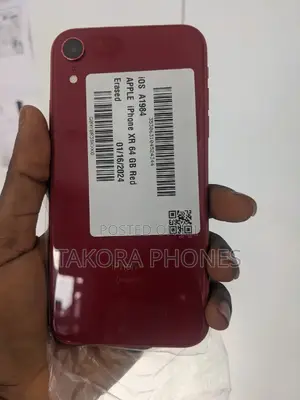 Apple iPhone XR 64 GB Red