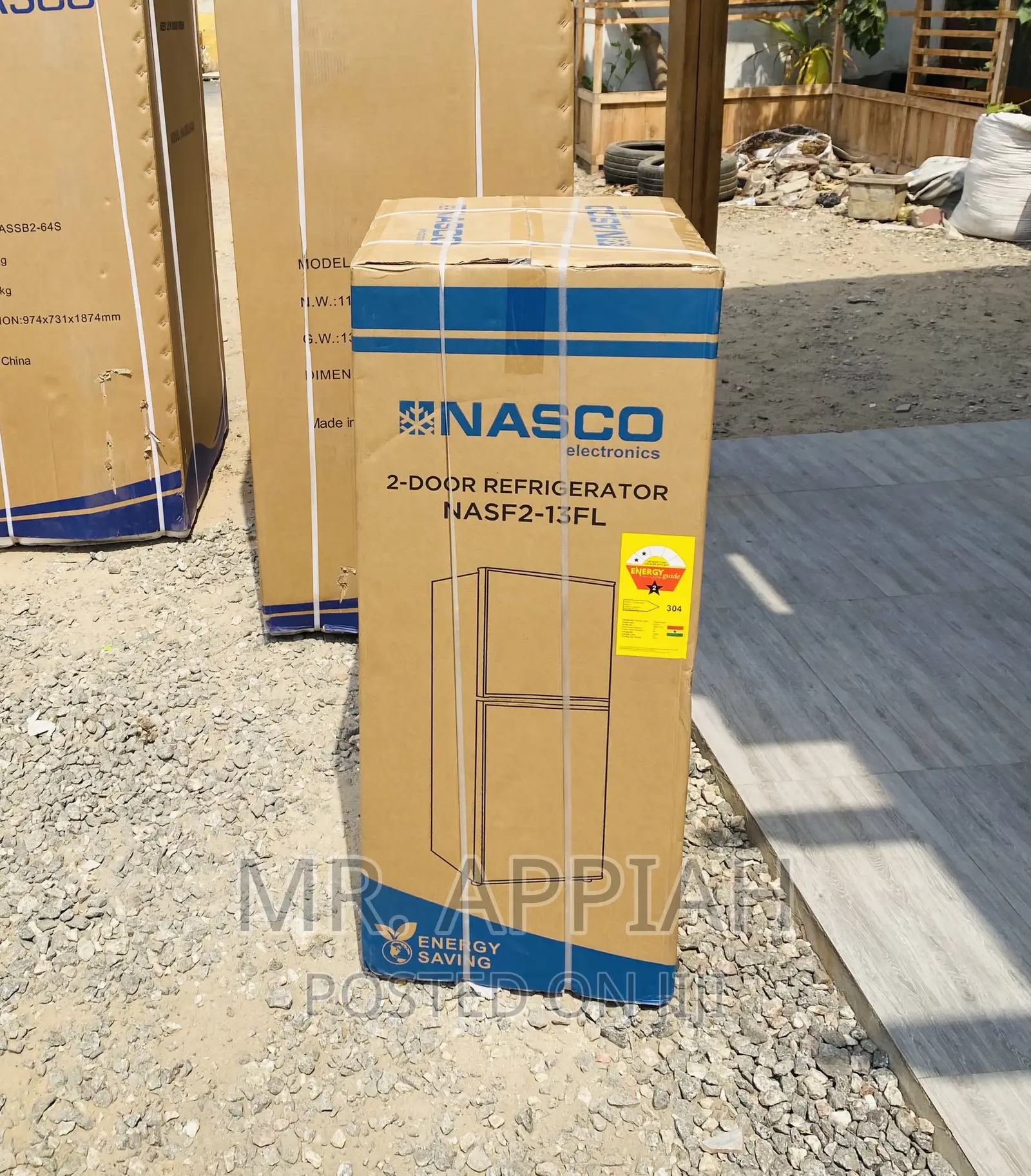 Latest Nasco Double Door Electric Refrigerator Nasd2-13fl 