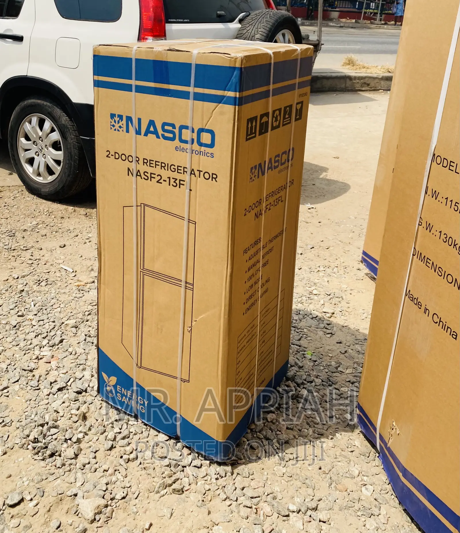 Purchase Original Nasco Nasd2-13fl Double Door Fridge.