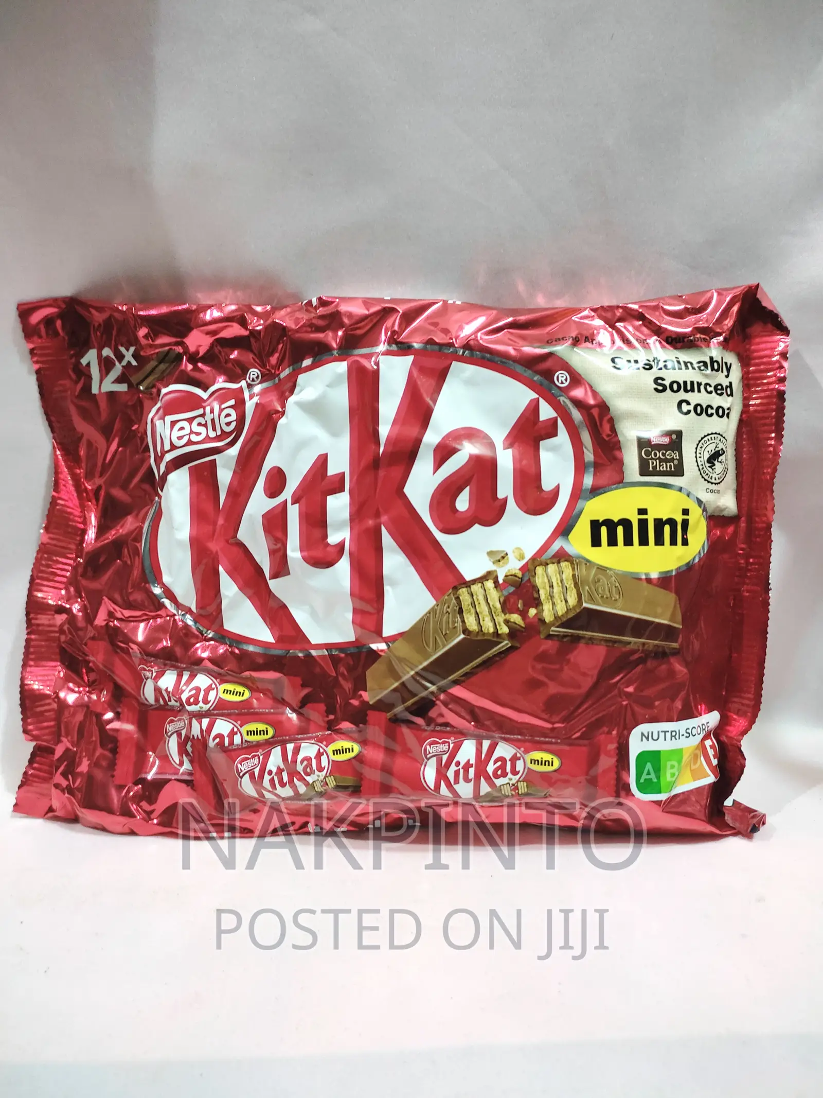Nutella Biscuits Resealable Bag, McVites, Kitkat, M M Etc