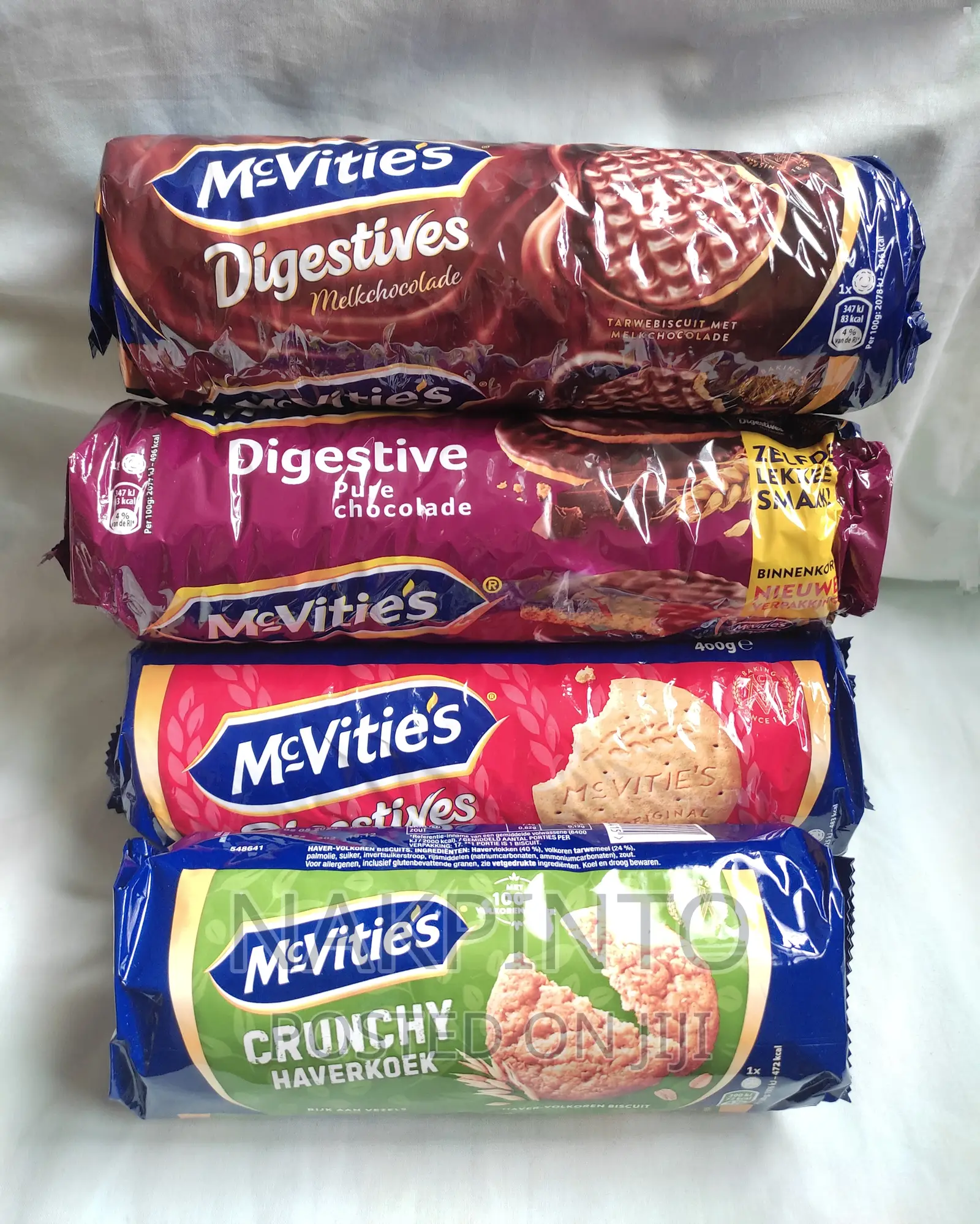 Nutella Biscuits Resealable Bag, McVites, Kitkat, M M Etc