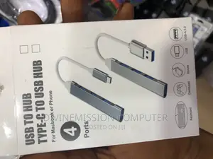 Type C to USB Hub 4 Ports. 3.0 for Laptops and Phones
