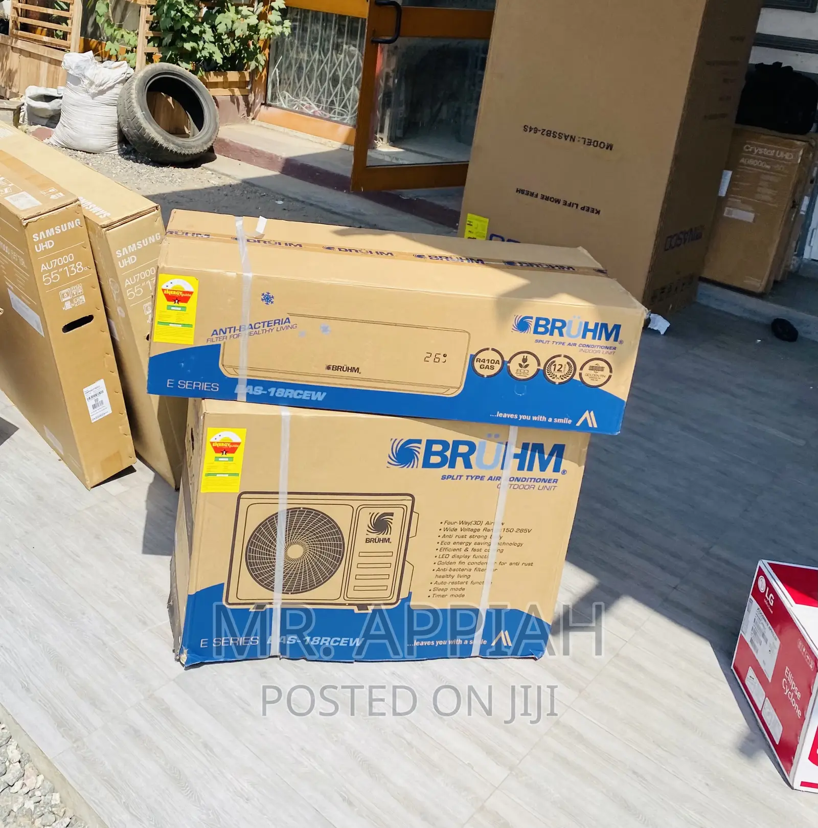 Purchase Affordable Bruhm 1.5hp Split Type Electric Ac.