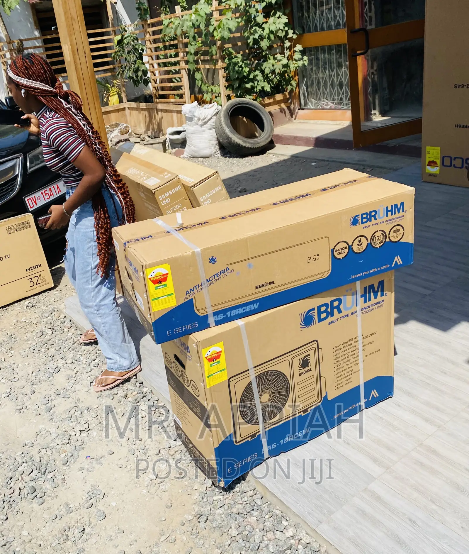 Purchase Quality Bruhm 1.5hp Split Type Electric Ac.