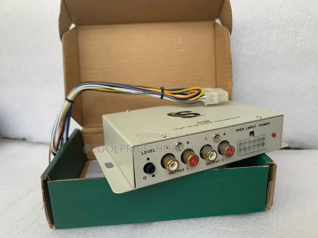 Car Line Output Converter Circuit(Audio High to Low)
