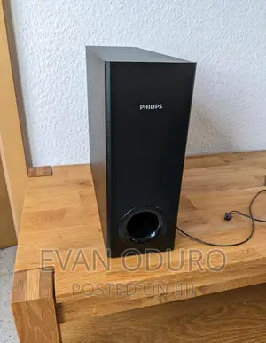 Powerful Philips Soundbar With Wired Woofer Bluetooth, Usb