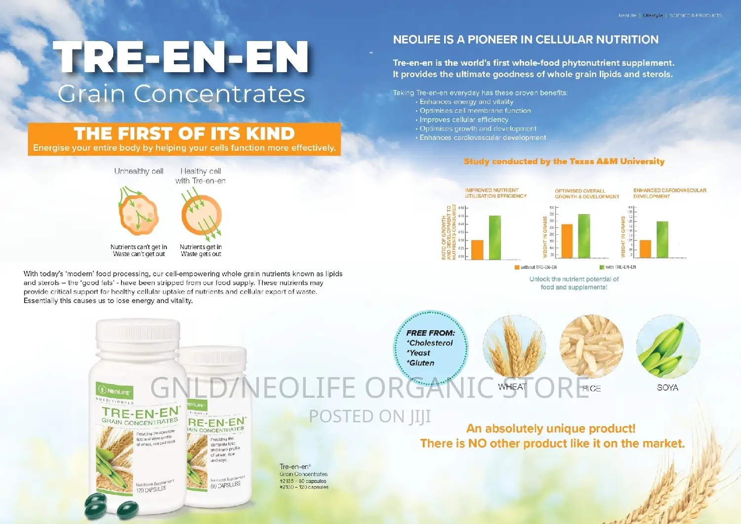 Tre-en-en Grainconcentrates Your Cells Are Hungry, Feed Them